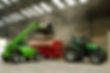 Loading Grain into Mixer